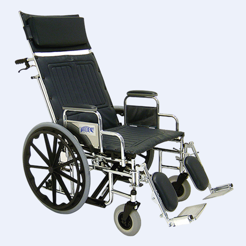 Tuffcare 22" X 19" Tuffy Deluxe Recliner Wheelchair