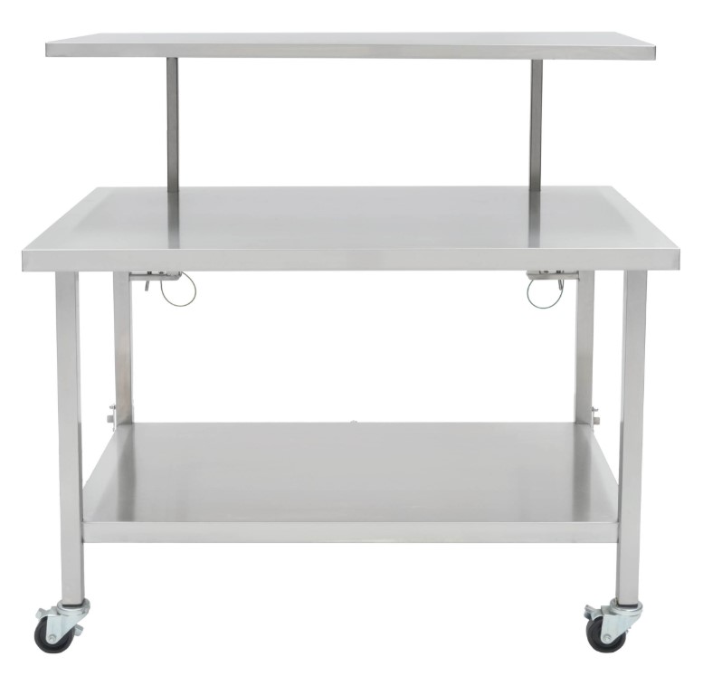 Blickman Industries Back Table 48"L x 30"D x 34"H Assembly with Adjustment