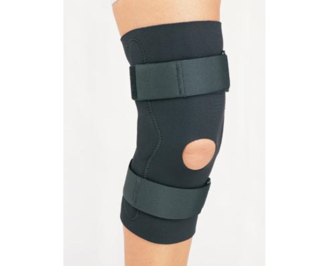 Procare Hinged Knee Support with Open Popliteal and Buttress