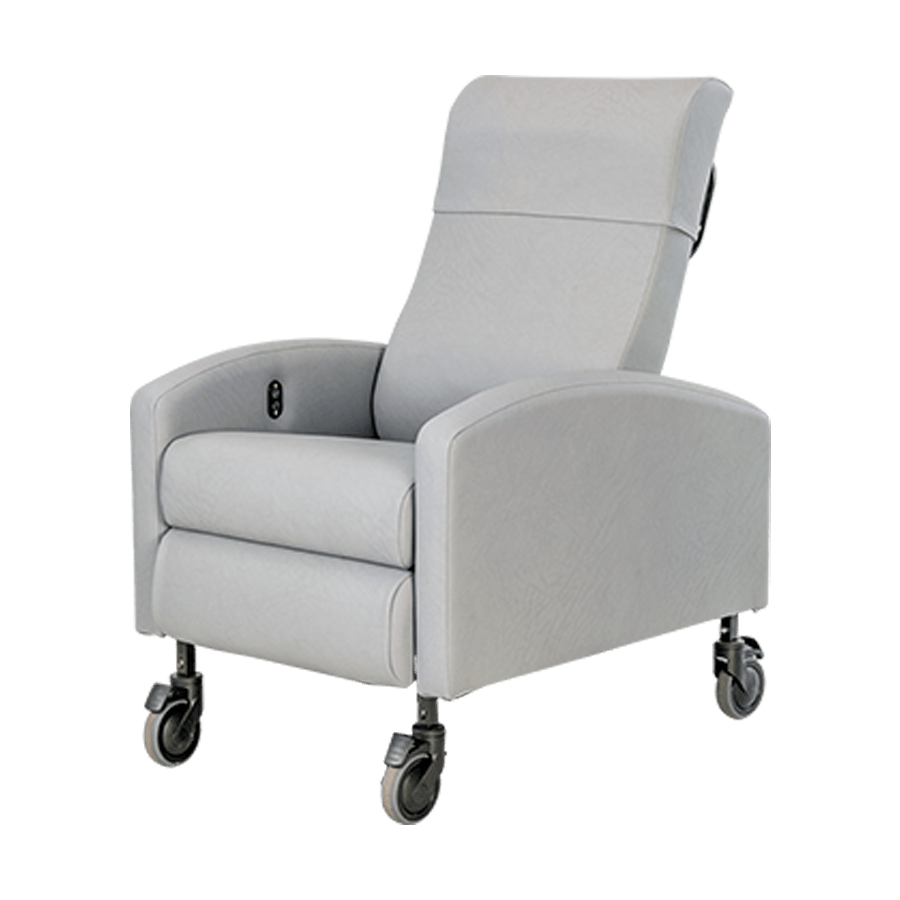 Winco Verō PRC Recliner, Non-Trendelenburg, Fixed Arms, 5" Casters