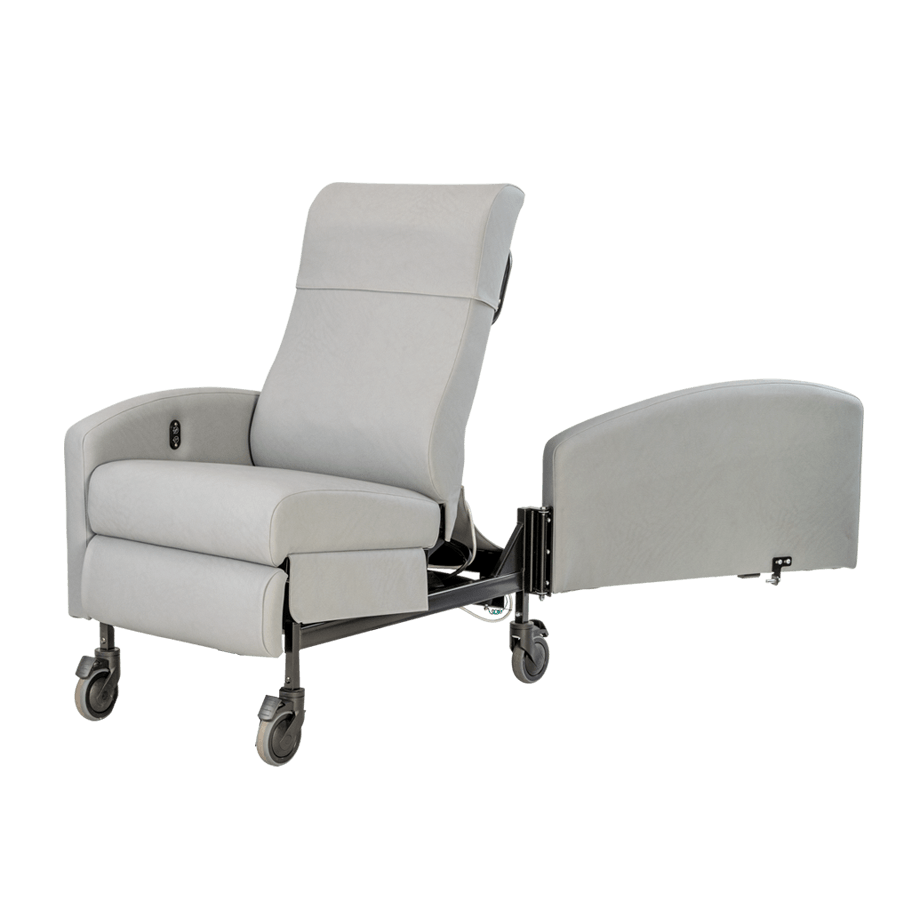 Winco Verō Gas Care Cliner, Non-Trendelenburg, Swing Arms, Pedestal