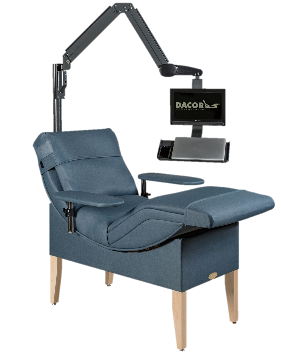 Dacor 4R4213MM DVD Multi-Media Blood Donor Chair, 220V