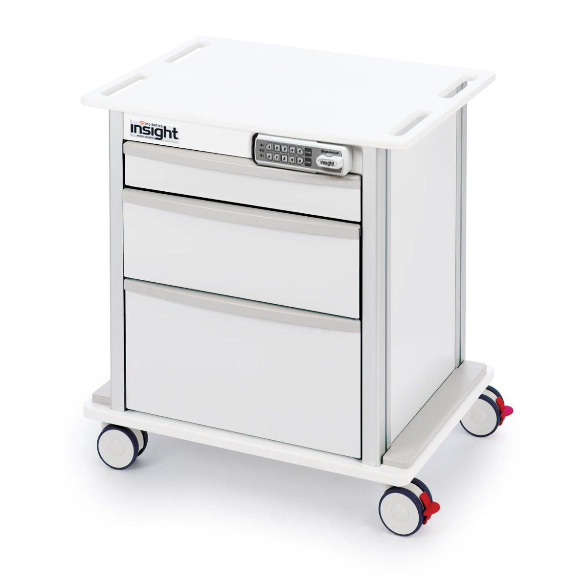 Marketlab Insight Undercounter Storage Cart with Electronic Lock