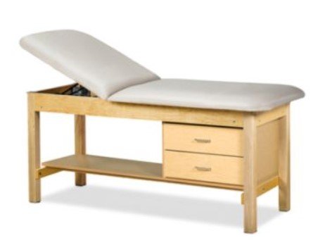 Clinton Industries 500# 2 drawer table 27" wide-Classic