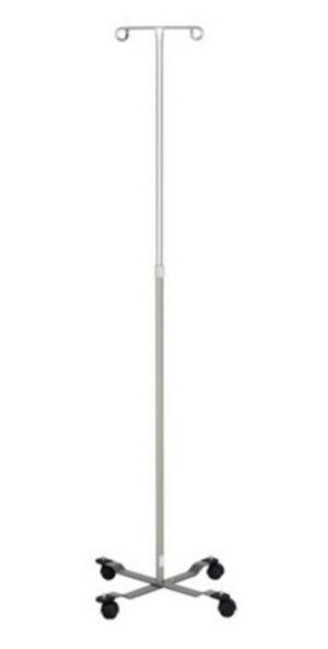 Blickman Industries IV Stand Economy 2 Hook w/Twist Lock w/4 Leg Painted