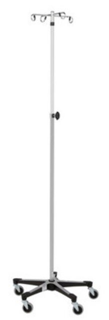 Blickman Industries IV Stand Heavy Duty 4 Hook w/Secure Grip Hooks Wall
