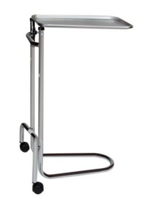 Blickman Industries Mayo Stand Double Post Chrome