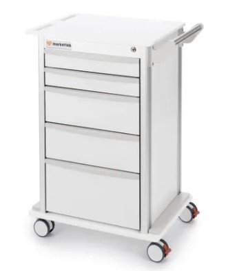 Marketlab Insight® Storage Cart, 3" casters