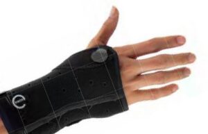 Exos WRIST BRACE, BLK, LT, XS