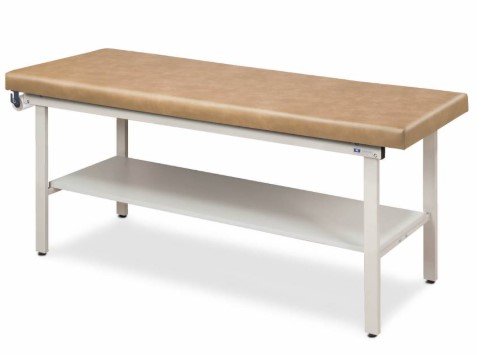 Clinton Industries Table w/ shelf 27" wide-Alpha-FLAT TOP