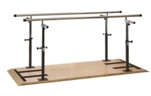 Clinton Industries 7' platform mtd parallel bars
