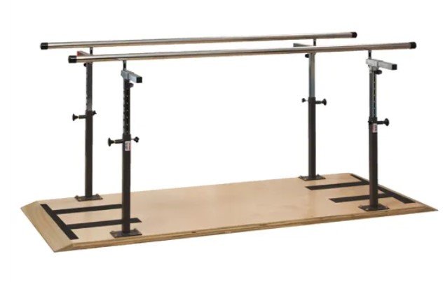 Clinton Industries 7' platform mtd parallel bars
