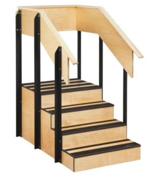 Clinton Industries One-sided staircase