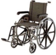 Graham Field Wheelchair MR 26X20 DP SS 850LB CAP INCLUDES MRI Wheelchair