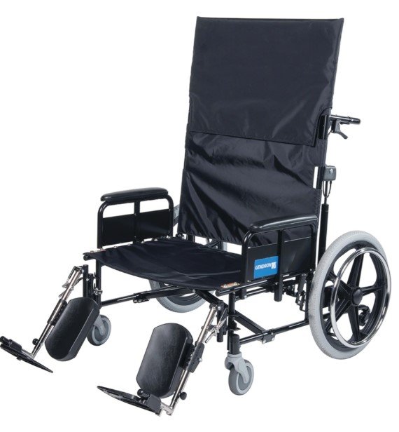Graham Field Wheelchair RECL 30W20D 17.5H, DSK,ELR DESK ARMS ELR ADJ. BACK
