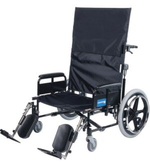 Graham Field Wheelchair RECL 30W20D 17.5H,FL,ELR FULL ARMS ELR ADJ. BACK