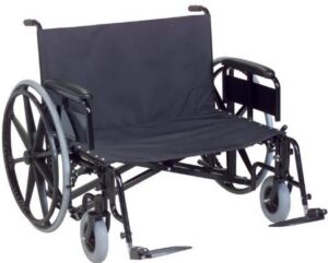 Graham Field Wheelchair RECLINING 22W18D DSK ELR GENDRON BARIATRIC