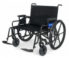 Graham Field Wheelchair FIXED BACK 30W20D DSK D-F GENDRON BARIATRIC