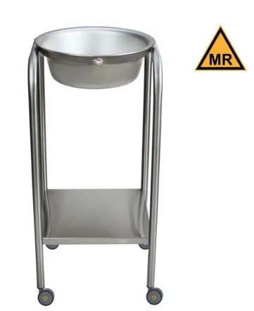 Blickman Industries Baker Single Basin Solution Stand 33"H Stainless Steel (7807MR)