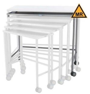Blickman Industries Nested Instrument Table 44"W x 22"H x 40"D On Casters