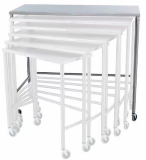 Blickman Industries Nested Table 44"W x 40"H x 22"D