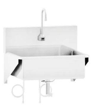 Blickman Industries Windsor Scrub Sink (1) Place w/Infrared Water Control