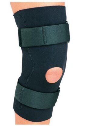 Procare Hinged Knee Support, with Open Pop, XS