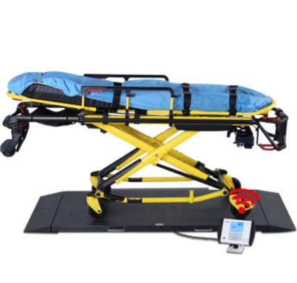 Detecto 8500 Stretcher Scale, Portable, 1, 000 lb, Bluetooth/WiFi