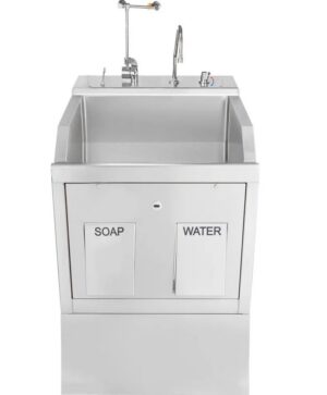 Blickman Industries Lodi Scrub Sink - 9881SSPED