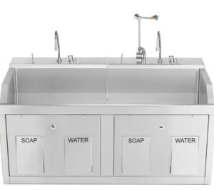 Blickman Industries Lodi Scrub Sink - 9882SSWED
