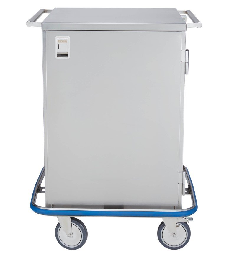 Blickman Industries Mini Case Cart 29 5/8"W x 40 1/2"H x 29"D with (1) S/S (CCC3-19)