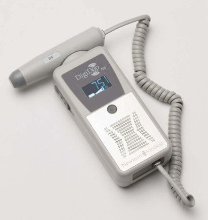 Newman Medical DigiDop 700 Display Digital Doppler, 2MHz obstetrical probe