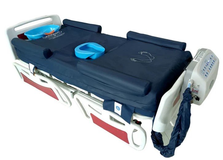 Low Air Loss Mattress W/ MASSAGER & WARMER - Size 80"L x 36"W x 10" to 14"H