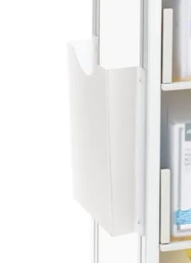 Marketlab Document Holder for Bowman® PPE Carts.