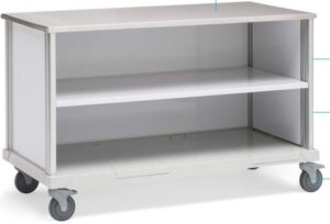 Innerspace Healthcare Roam ECP Cart-Single Shelf