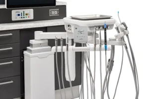 Midmark 12 O'Clock Delivery Height-Adjustable Column-Mounted System